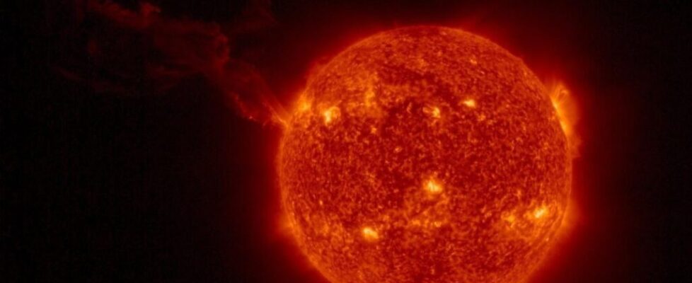 HISTORIC! Largest ever solar eruption caught by NASA! Will a SOLAR STORM hit Earth? Know now