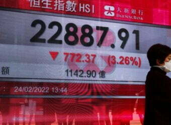 Asian shares rebound but markets eye long-term Russia-Ukraine risk