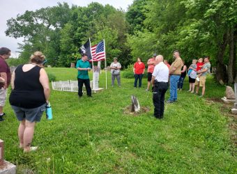 Family Dedicates Grave Marker For War Of 1812 POW