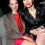 Rebecca Hall has revealed how her family's own biracial history inspired her directorial debut, Passing, about two light-skinned Black women who 'pass' as white. Pictured, Rebecca in 2010 with her mother, opera singer Maria Ewing, whose mother was white Dutch and father was of African American, and possibly Sioux Native American and white European descent